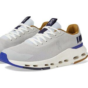 On Running Athletic Shoes in Gray and Blue